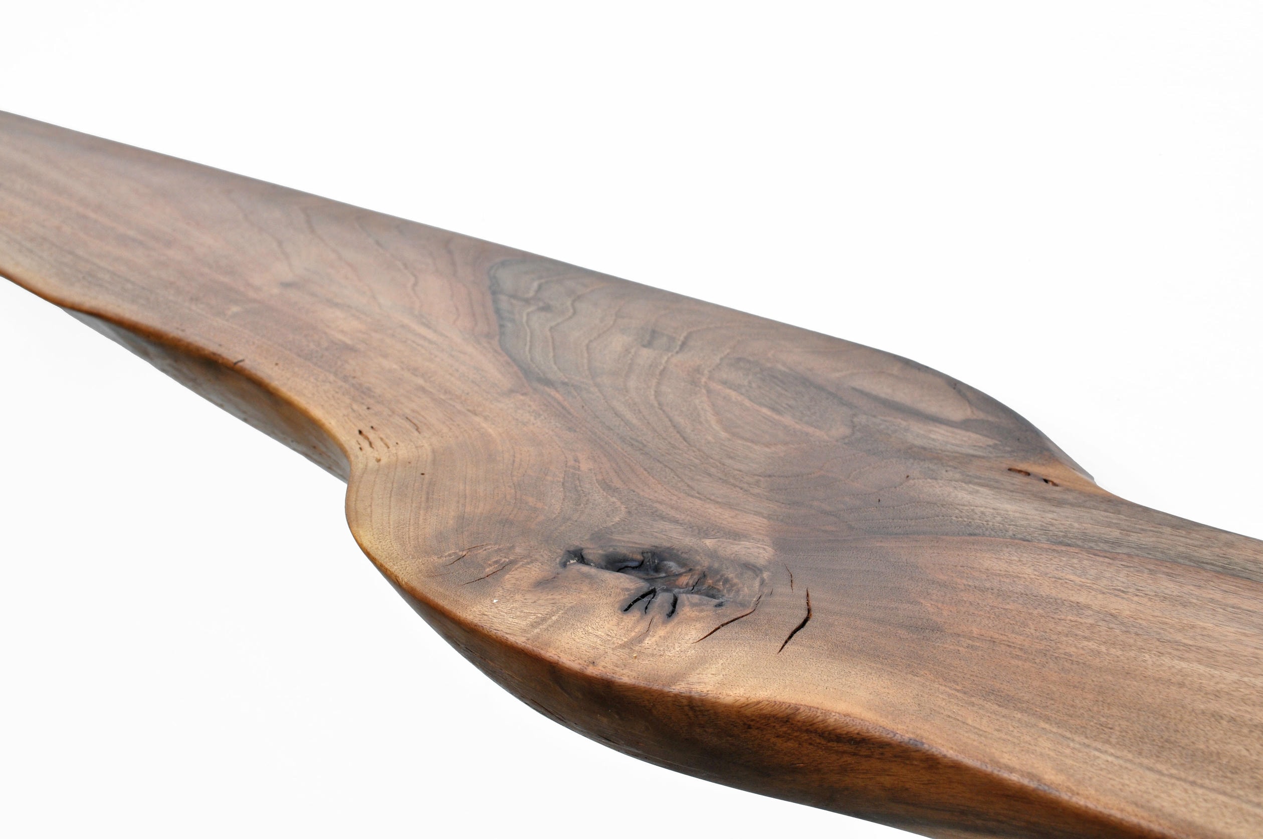 W2393 Wall Hanging Shelf in Walnut Wood by Jorg Pietschmann 4